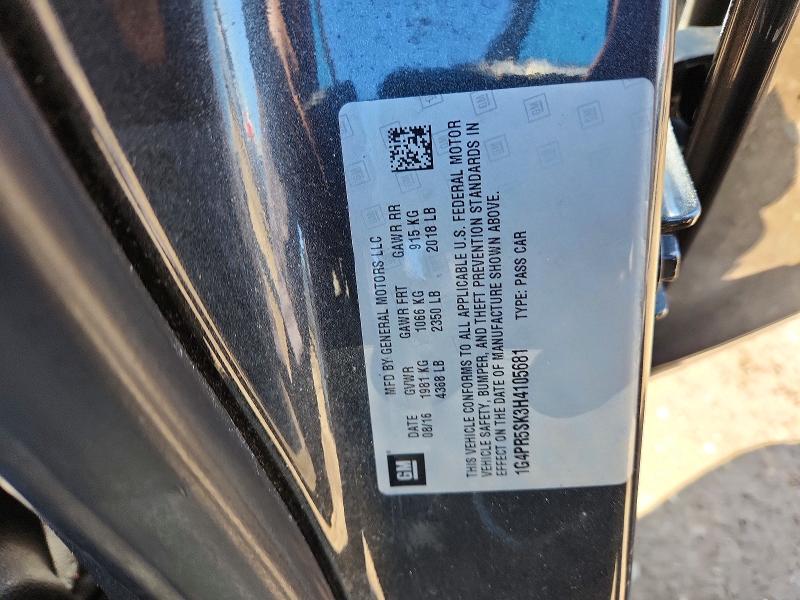 Продаж на аукціоні авто 2017 Buick Verano, vin: 1G4PR5SK3H4105681, номер лоту: 48828686
