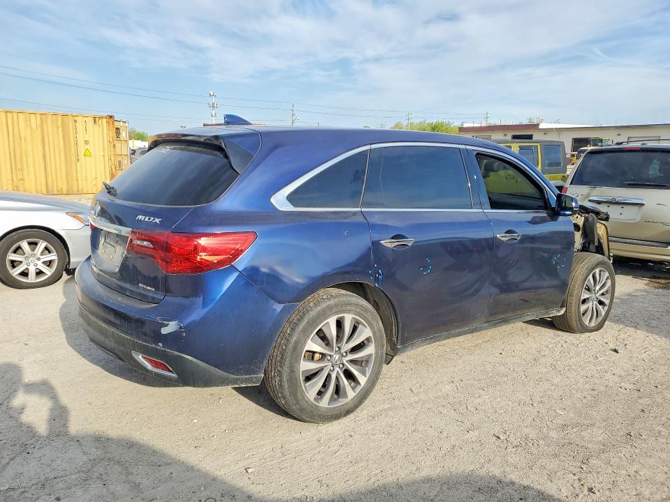 Продаж на аукціоні авто 2016 Acura Mdx, vin: 5FRYD4H4XGB042532, номер лоту: 50629706