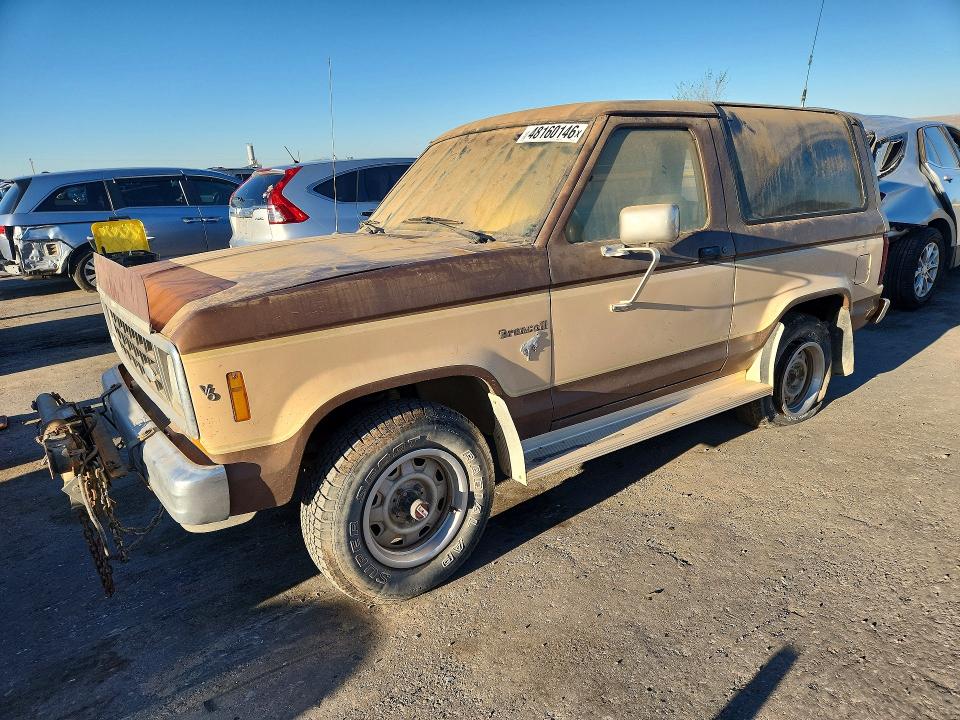 Продажа на аукционе авто 1985 Ford Bronco Ii, vin: 1FMCU14S1FUB72943, номер лота: 48160146