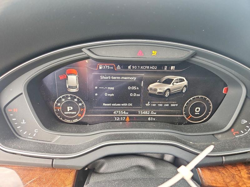Продаж на аукціоні авто 2018 Audi Q5, vin: WA1BNAFY6J2060121, номер лоту: 48354636