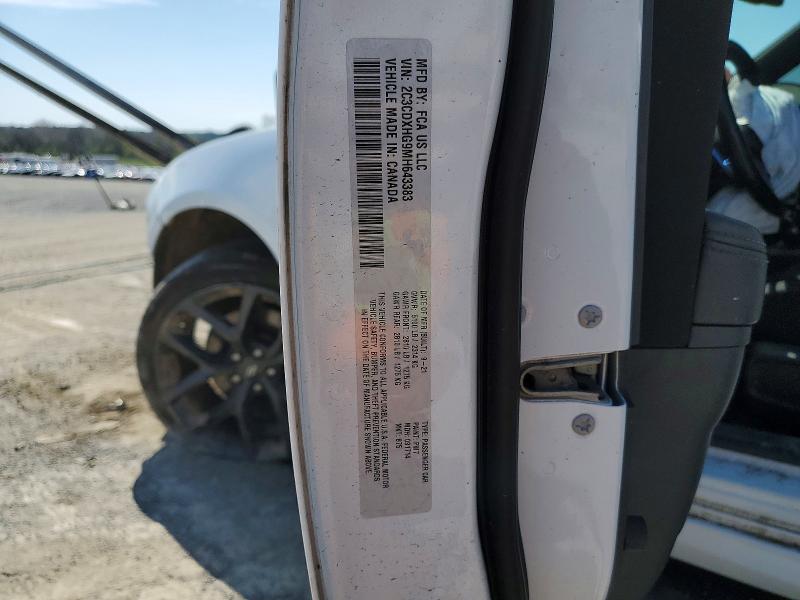 50743346 :رقم المزاد ، 2C3CDXHG9MH643383 vin ، 2021 Dodge Charger مزاد بيع