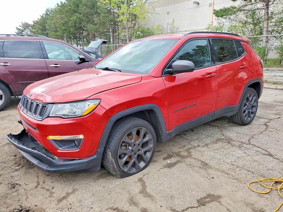 Aukcja sprzedaży 2021 Jeep Compass, vin: 3C4NJDEB6MT540160, numer aukcji: 51268436