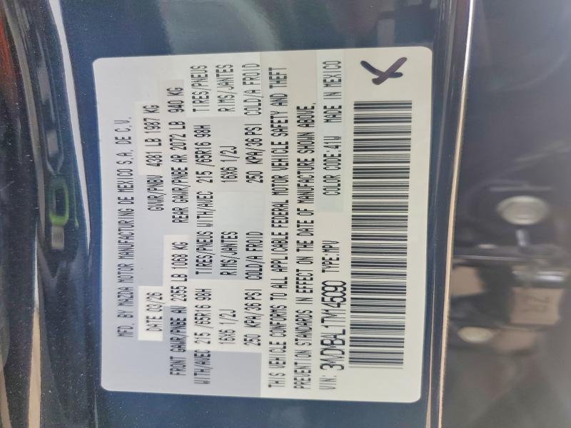 Aukcja sprzedaży 2026 Mazda Cx-30, vin: 3MVDMBAL1TM145090, numer aukcji: 50496476