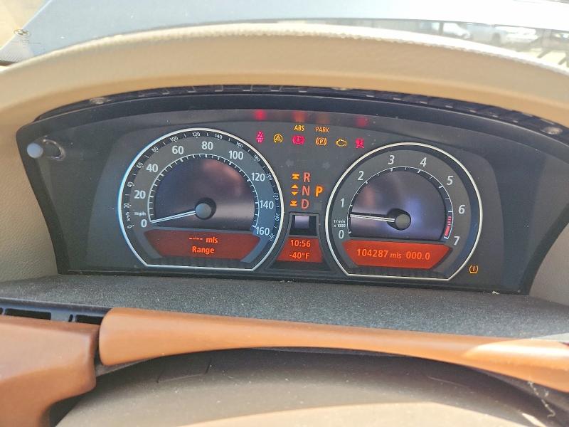 51195106 :رقم المزاد ، WBAHN83557DT70175 vin ، 2007 Bmw 750 مزاد بيع