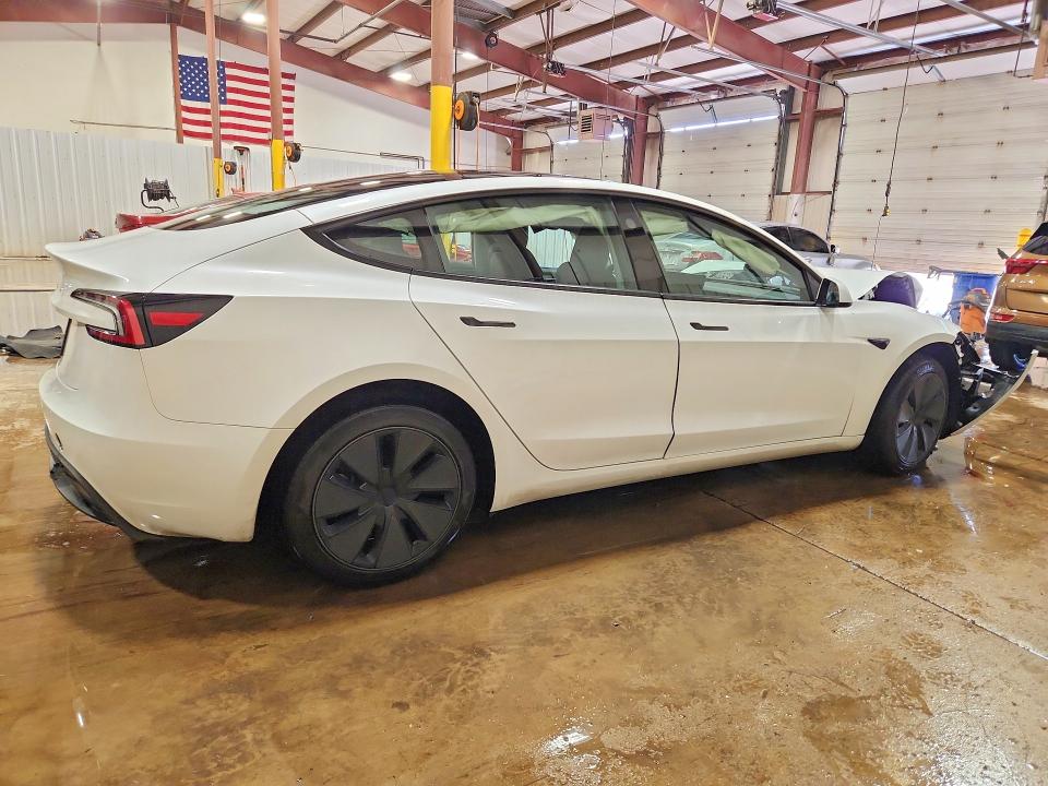 2025 Tesla Model 3 მანქანა იყიდება აუქციონზე, vin: 5YJ3E1EA0SF056269, აუქციონის ნომერი: 49954596