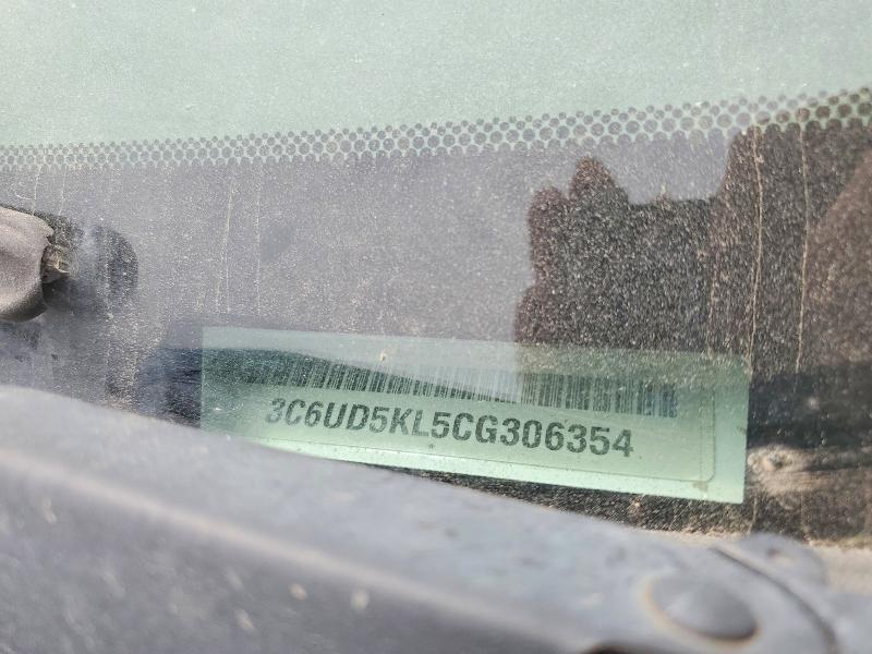50832456 :رقم المزاد ، 3C6UD5KL5CG306354 vin ، 2012 Dodge Ram 2500 مزاد بيع