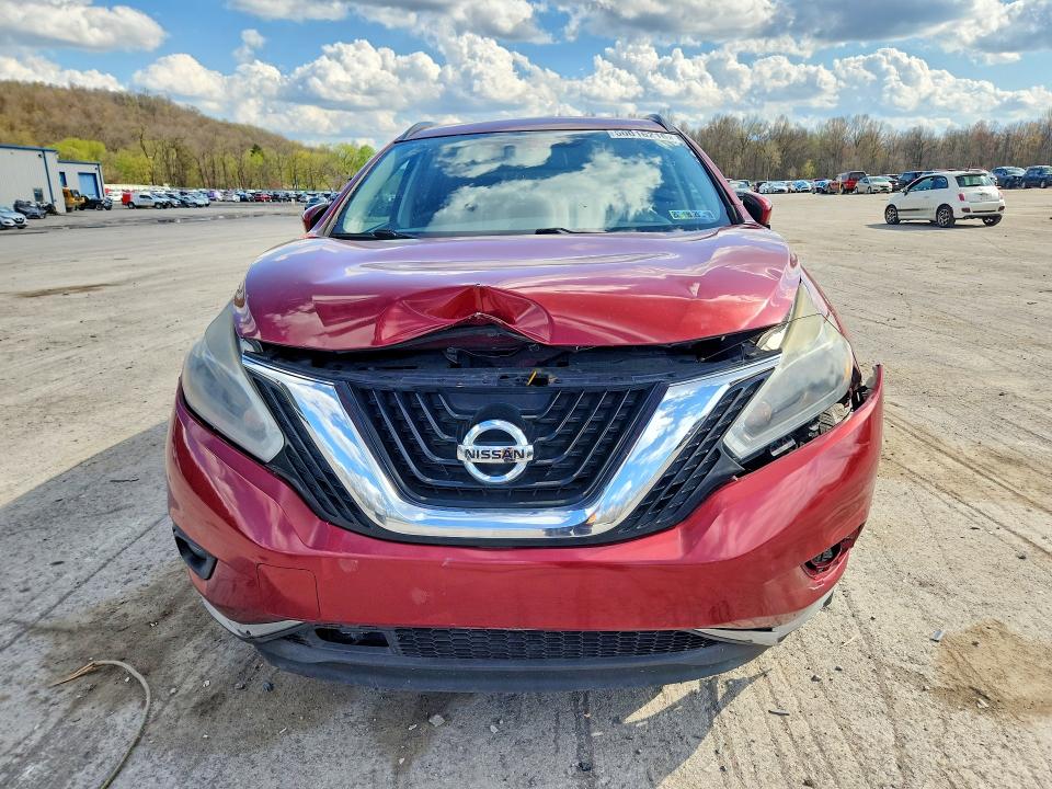 50016216 :رقم المزاد ، 5N1AZ2MG2JN157123 vin ، 2018 Nissan Murano مزاد بيع