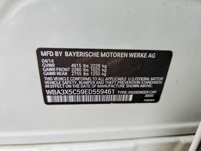 Продаж на аукціоні авто 2014 Bmw 328, vin: WBA3X5C59ED559461, номер лоту: 51088706