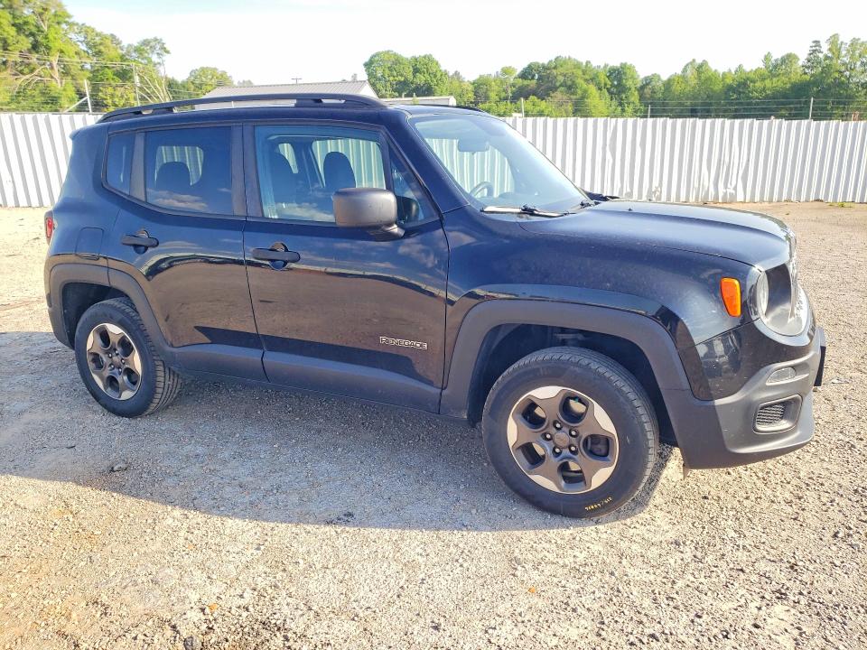 Продажа на аукционе авто 2017 Jeep Renegade, vin: ZACCJBAB9HPG09633, номер лота: 50731846
