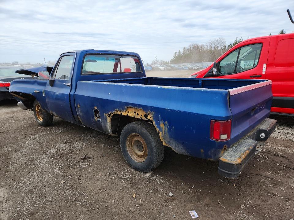 50056766 :رقم المزاد ، 2GCDC14HXF1223786 vin ، 1985 Chev Pick Up Truck مزاد بيع