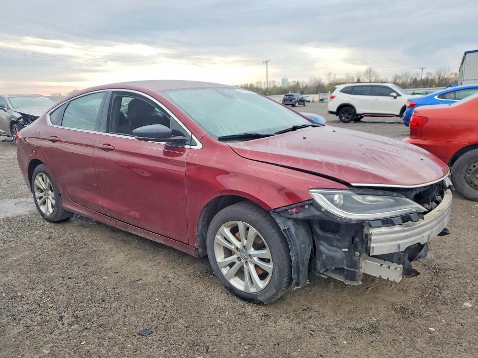 2015 Chrysler 200 მანქანა იყიდება აუქციონზე, vin: 1C3CCCAB1FN528393, აუქციონის ნომერი: 49833046