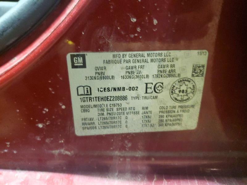 Продажа на аукционе авто 2014 Gmc Sierra, vin: 1GTR1TEH0EZ208886, номер лота: 50468836