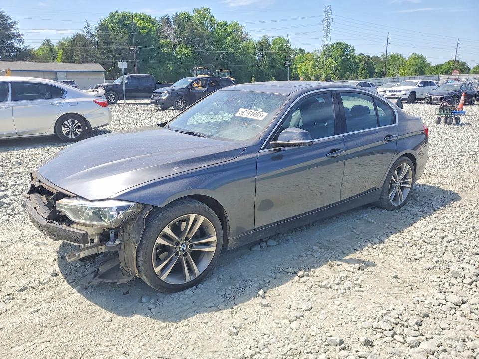 50791496 :رقم المزاد ، WBA8E5C57JA506734 vin ، 2018 Bmw 328 مزاد بيع