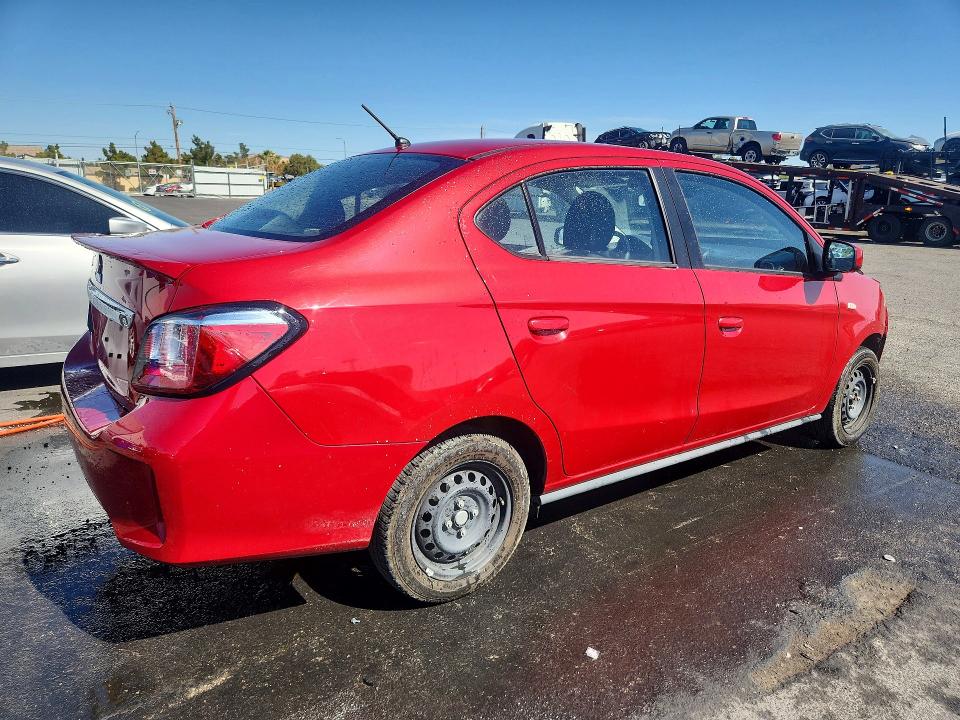 51645846 :رقم المزاد ، ML32FUFJ1RHF16645 vin ، 2024 Mitsubishi Mirage مزاد بيع