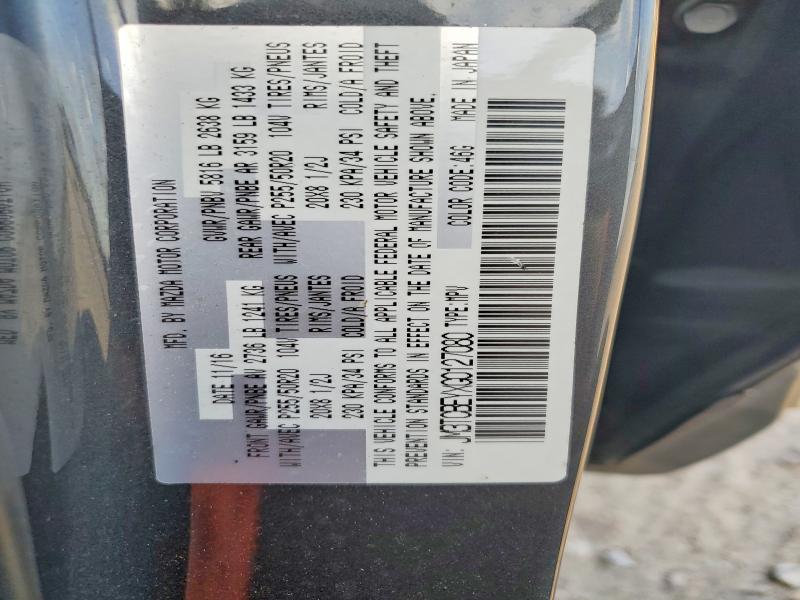 Продаж на аукціоні авто 2016 Mazda Cx-9, vin: JM3TCBEYXG0127080, номер лоту: 49140926