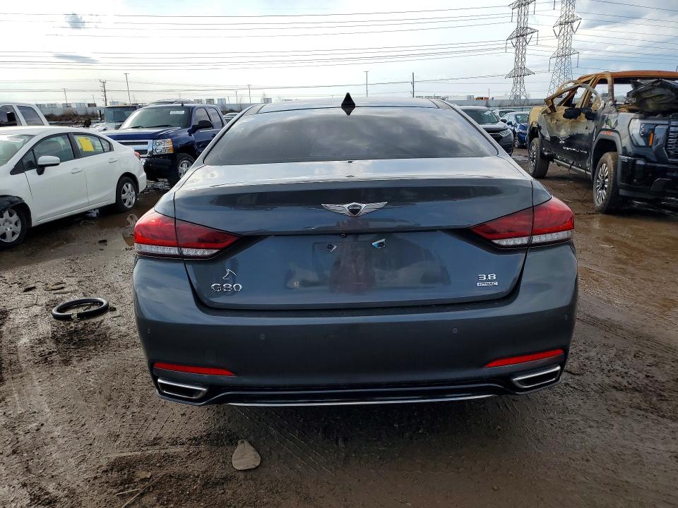 2018 Genesis G80 მანქანა იყიდება აუქციონზე, vin: KMHGN4JE2JU237306, აუქციონის ნომერი: 49609216