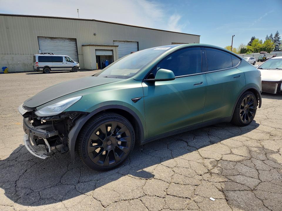 Продаж на аукціоні авто 2021 Tesla Model Y, vin: 5YJYGDEEXMF148450, номер лоту: 51180156