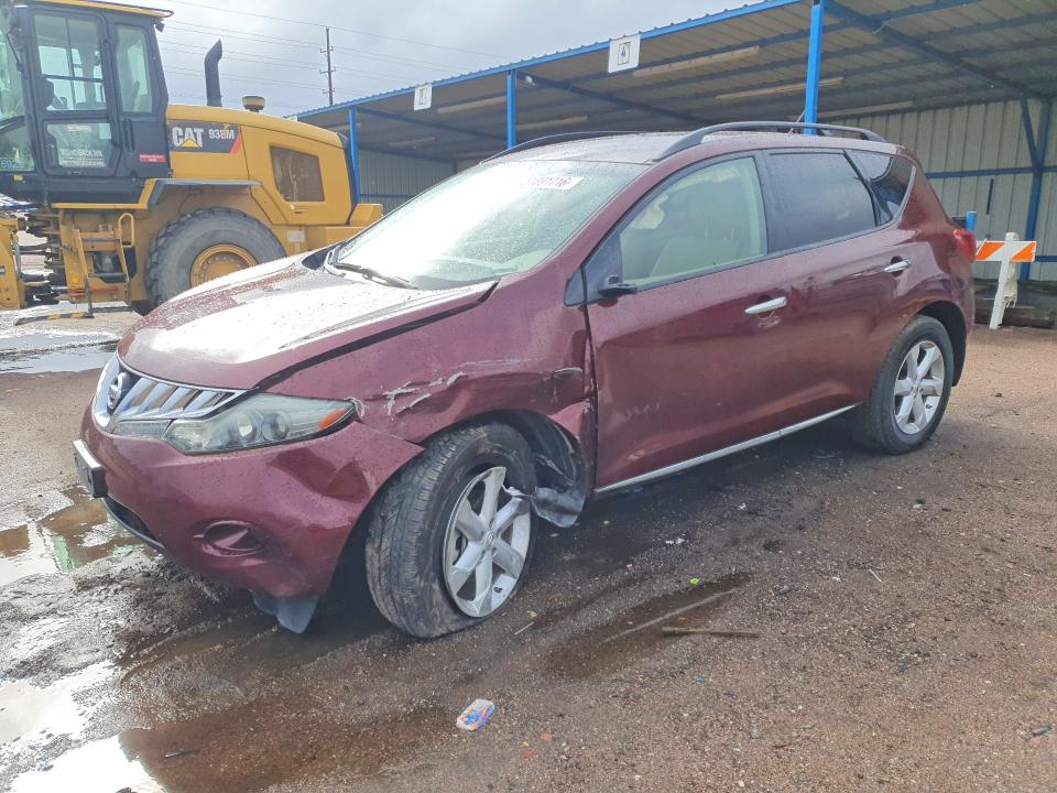 2009 Nissan Murano მანქანა იყიდება აუქციონზე, vin: JN8AZ18W79W133748, აუქციონის ნომერი: 51891716
