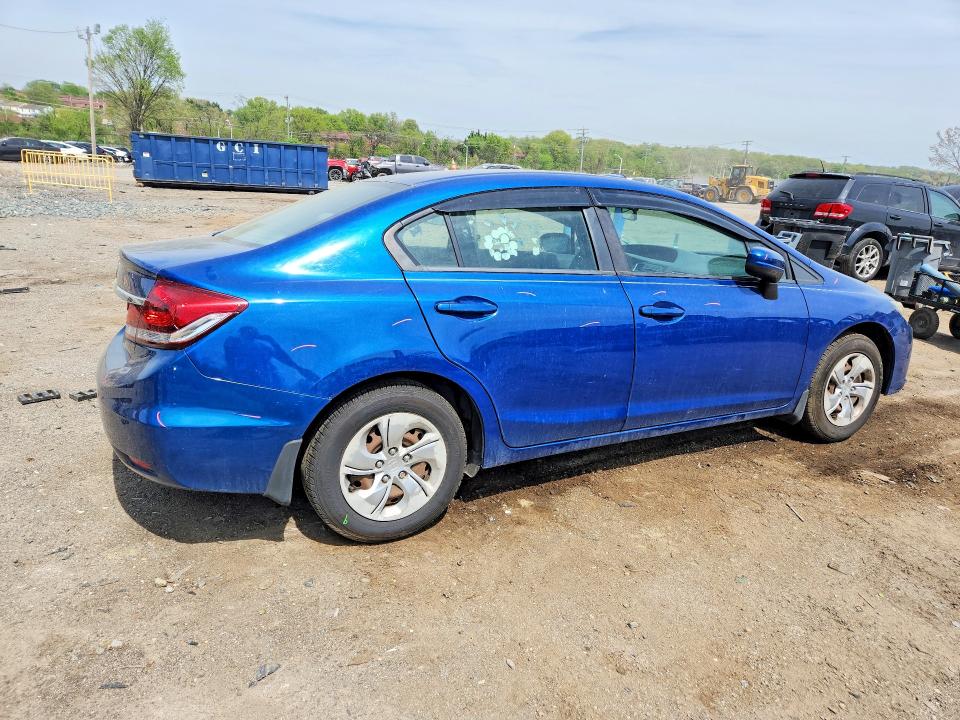 2015 Honda Civic მანქანა იყიდება აუქციონზე, vin: 19XFB2F5XFE244855, აუქციონის ნომერი: 49890076