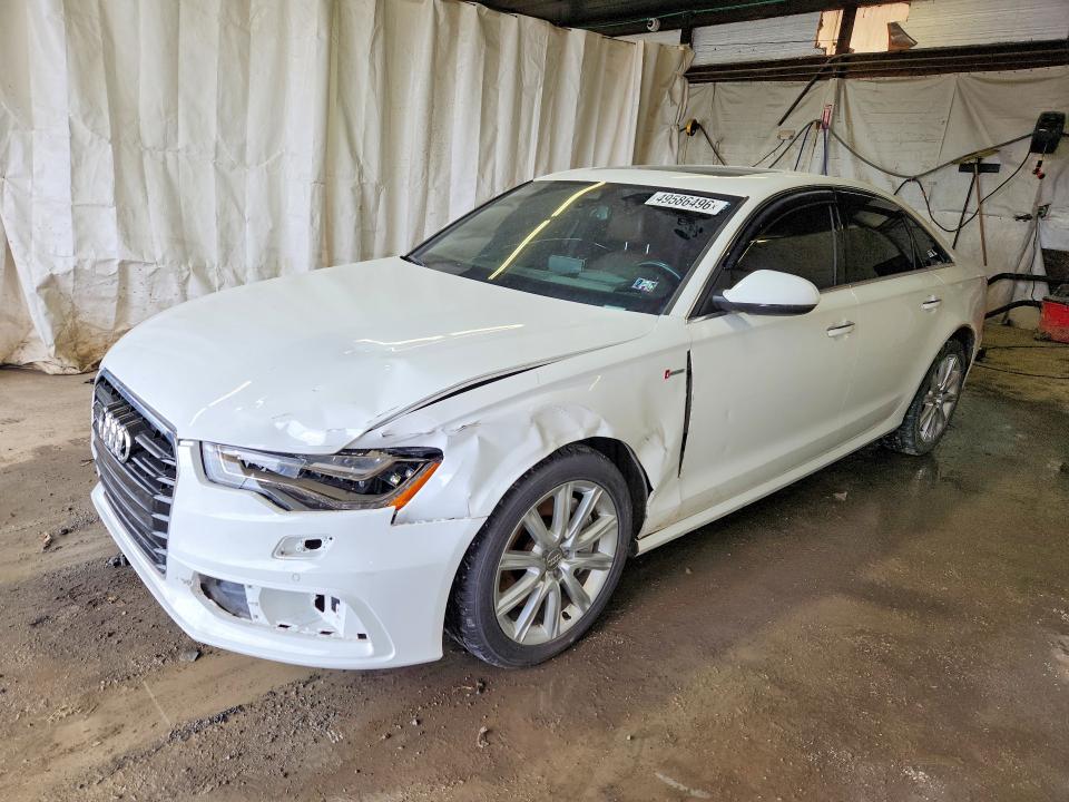 49586496 :رقم المزاد ، WAUHGAFC8FN022343 vin ، 2015 Audi A6 مزاد بيع
