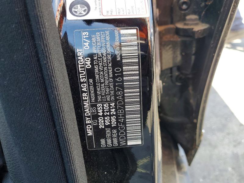 Продаж на аукціоні авто 2013 Mercedes-benz C, vin: WDDGF4HB7DA871610, номер лоту: 49582916
