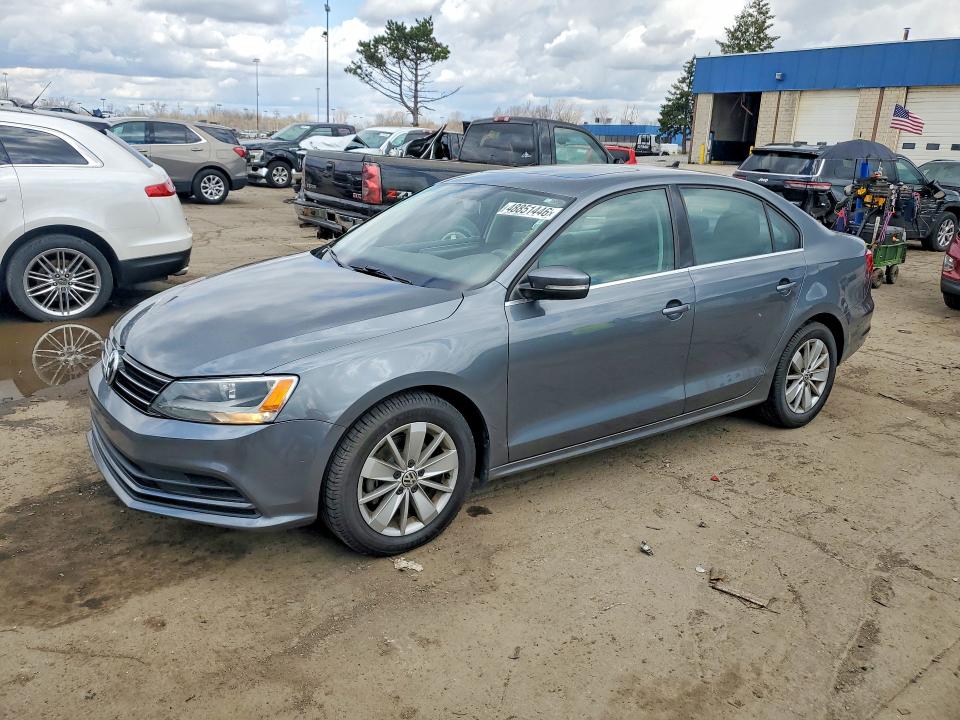 48851446 :رقم المزاد ، 3VWD17AJ1FM423980 vin ، 2015 Volkswagen Jetta مزاد بيع