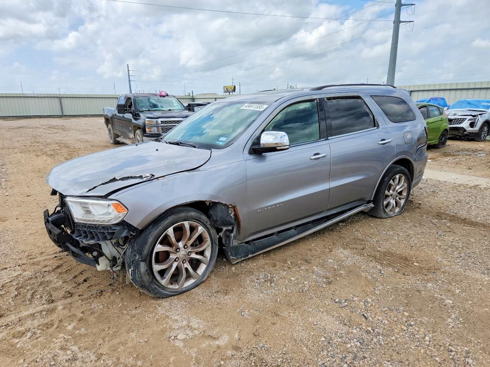49641586 :رقم المزاد ، 1C4RDJEG0JC360019 vin ، 2018 Dodge Durango مزاد بيع