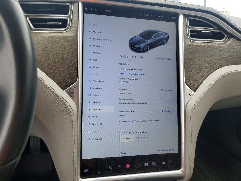 2013 Tesla Model S მანქანა იყიდება აუქციონზე, vin: 5YJSA1CN3DFP28230, აუქციონის ნომერი: 49605876