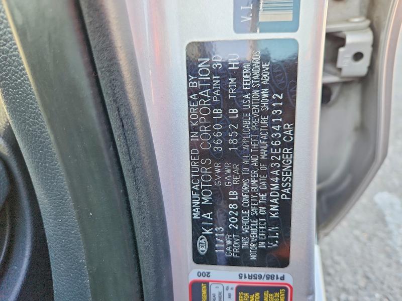 Aukcja sprzedaży 2014 Kia Rio, vin: KNADM4A32E6341312, numer aukcji: 51344106