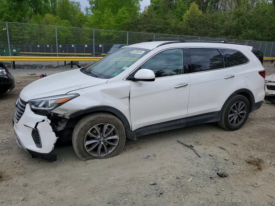 50789616 :رقم المزاد ، KM8SMDHF1HU174138 vin ، 2017 Hyundai Santa Fe مزاد بيع