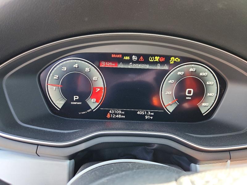 2020 Audi A4 მანქანა იყიდება აუქციონზე, vin: WAUENAF43LN011280, აუქციონის ნომერი: 49137746