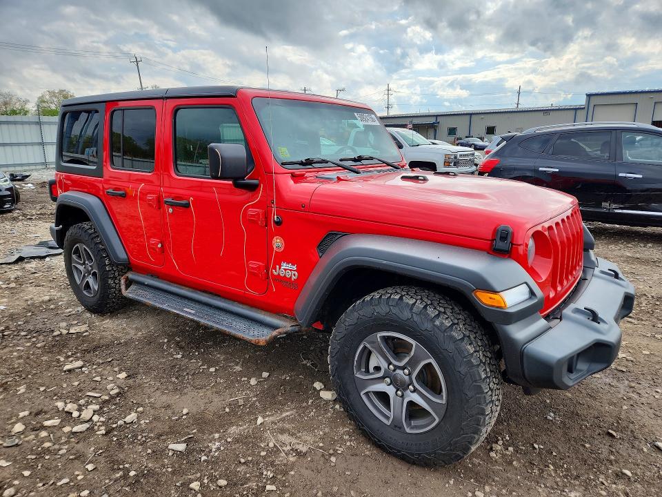 50924156 :رقم المزاد ، 1C4HJXDN6JW289205 vin ، 2018 Jeep Wrangler Unlimited مزاد بيع