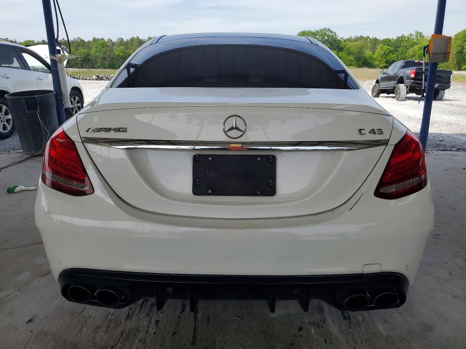 50805406 :رقم المزاد ، 55SWF6EB7HU188615 vin ، 2017 Mercedes-benz C مزاد بيع