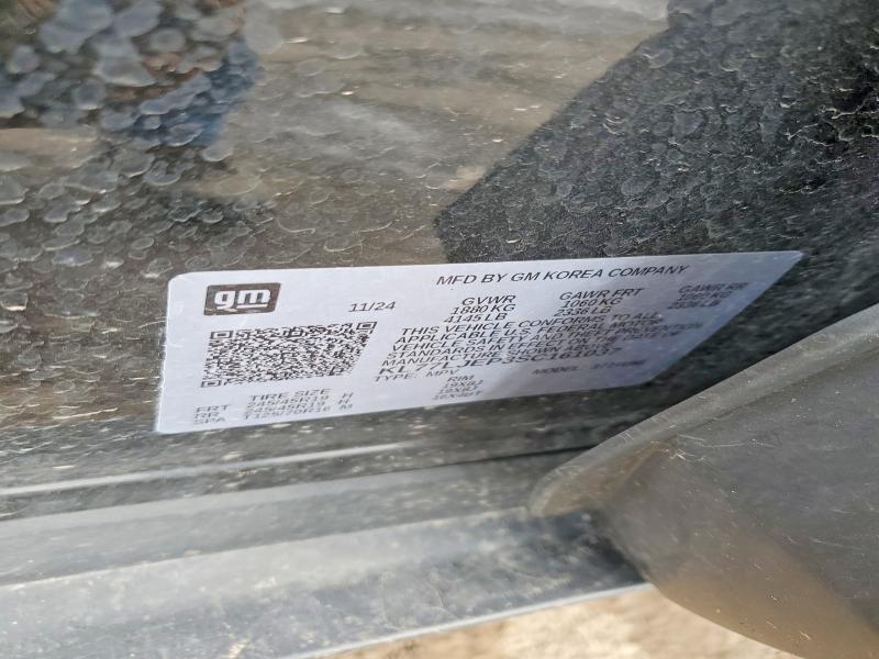 Продаж на аукціоні авто 2025 Chevrolet Trax, vin: KL77LJEP3SC161037, номер лоту: 48485136