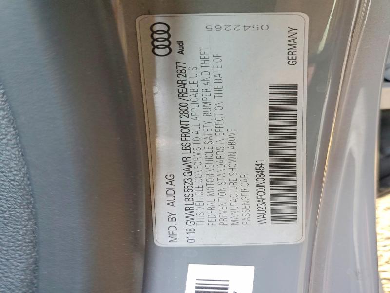 49483056 :رقم المزاد ، WAU23AFC0JN084541 vin ، 2018 Audi A7 مزاد بيع