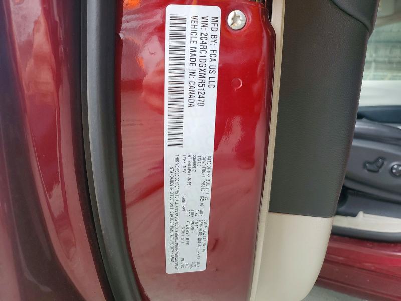Продаж на аукціоні авто 2021 Chrysler Voyager, vin: 2C4RC1DGXMR512470, номер лоту: 51320386