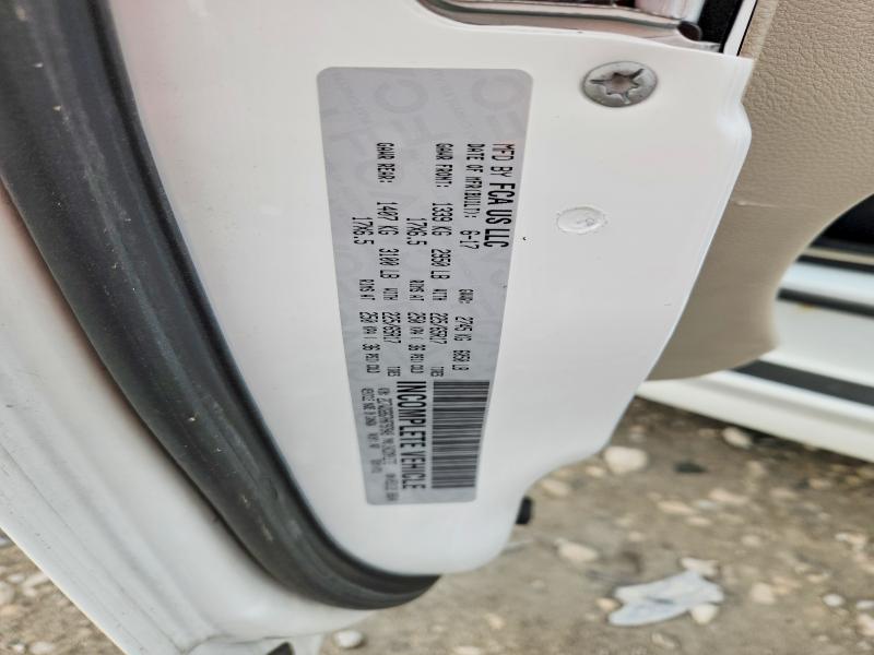 2017 Dodge Grand Caravan მანქანა იყიდება აუქციონზე, vin: 2C7WDGBG7HR797949, აუქციონის ნომერი: 48494096