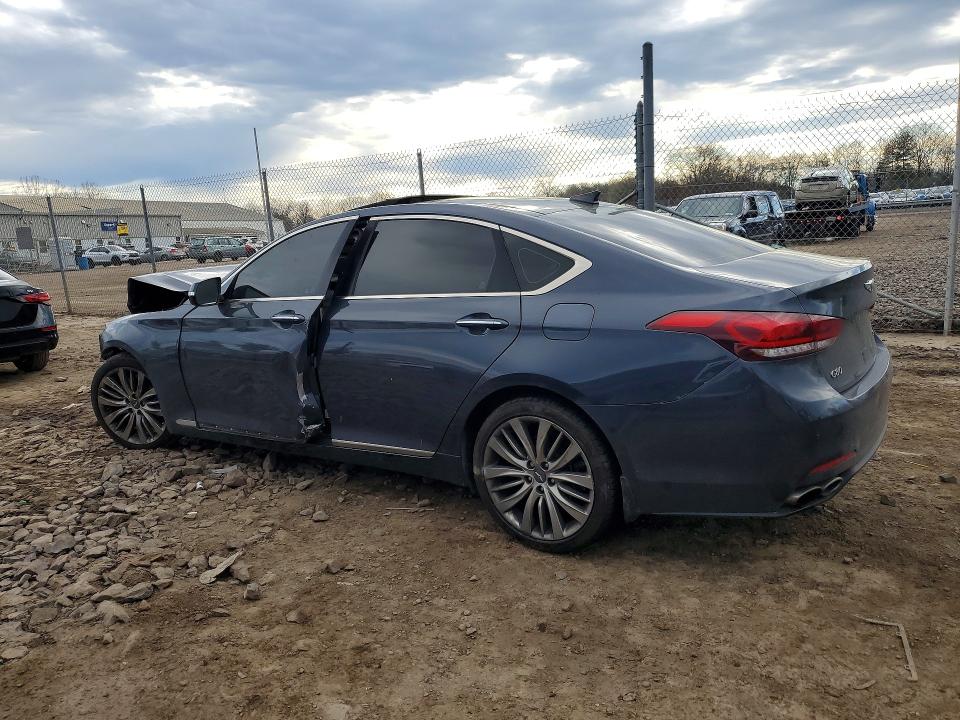 48020796 :رقم المزاد ، KMHGN4JF0HU210138 vin ، 2017 Genesis G80 مزاد بيع