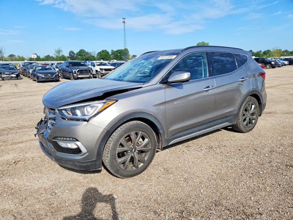 2017 Hyundai Santa Fe Sport მანქანა იყიდება აუქციონზე, vin: 5XYZW4LA5HG486375, აუქციონის ნომერი: 48151866