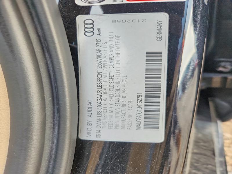 Продаж на аукціоні авто 2014 Audi A6, vin: WAUGFAFC4EN162791, номер лоту: 50951476