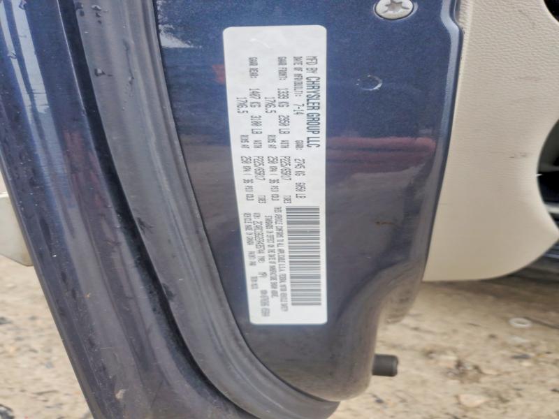 Продажа на аукционе авто 2014 Chrysler Town & Country, vin: 2C4RC1BG2ER435744, номер лота: 50002806