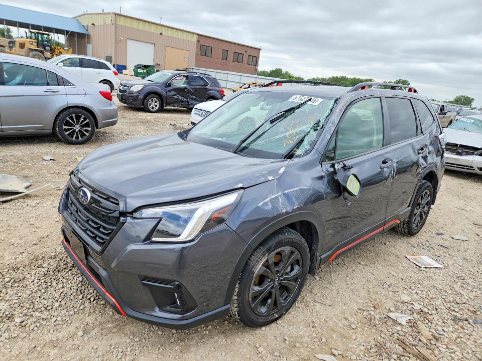 Auction sale of the 2022 Subaru Forester, vin: JF2SKAJC4NH503459, lot number: 51623546