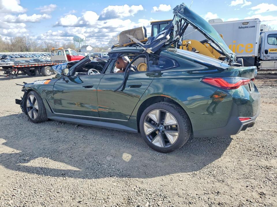 2023 Bmw I4 მანქანა იყიდება აუქციონზე, vin: WBY43AW00PFP99919, აუქციონის ნომერი: 49172716
