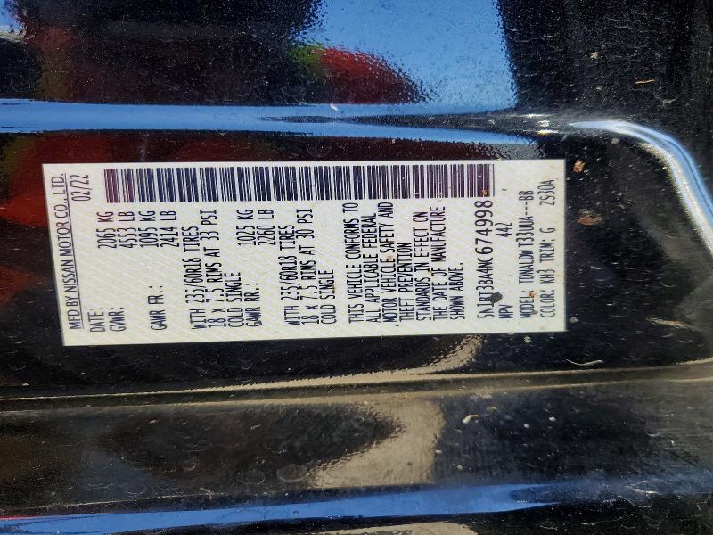 Aukcja sprzedaży 2022 Nissan Rogue, vin: 5N1BT3BA4NC674998, numer aukcji: 51180926
