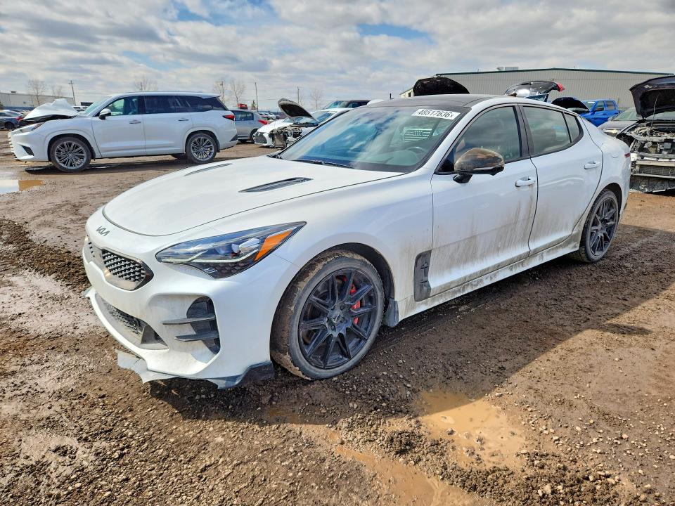 2022 Kia Stinger მანქანა იყიდება აუქციონზე, vin: KNAE55LC3N6108544, აუქციონის ნომერი: 48517636