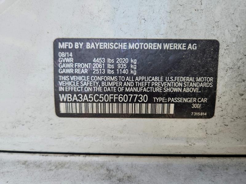 Продаж на аукціоні авто 2015 Bmw 328, vin: WBA3A5C50FF607730, номер лоту: 51283096