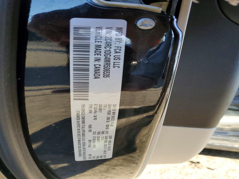 Aukcja sprzedaży 2021 Chrysler Voyager, vin: 2C4RC1DG4MR506535, numer aukcji: 49138436