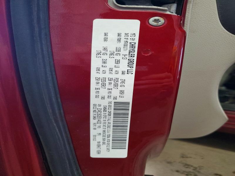 2014 Chrysler Town & Country მანქანა იყიდება აუქციონზე, vin: 2C4RC1BG3ER144332, აუქციონის ნომერი: 50596556
