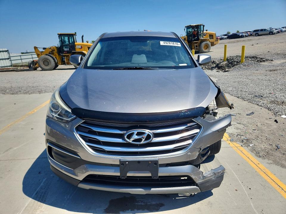 2018 Hyundai Santa Fe Sport მანქანა იყიდება აუქციონზე, vin: 5NMZTDLB8JH082810, აუქციონის ნომერი: 49281816
