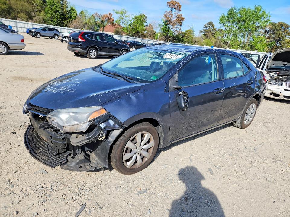 49181656 :رقم المزاد ، 2T1BURHE0GC731058 vin ، 2016 Toyota Corolla مزاد بيع
